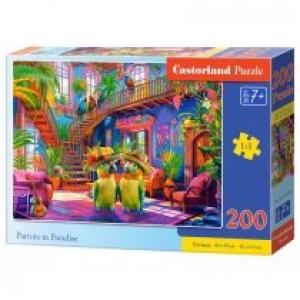 Puzzle 200 el. Parrots in Paradise Castorland
