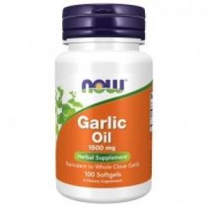 Now Foods Garlic Oil 3 mg Suplement diety 100 kaps.