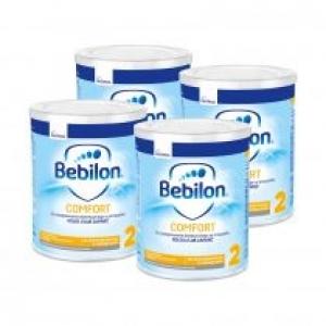 Bebilon Comfort 2 ProExpert Dietetyczny środek spożywczy na kolki i zaparcia powyżej 6. miesiąca życia Zestaw 4 x 400 g