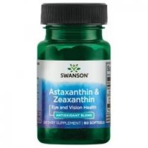 Swanson Astaxanthin & Zeaxanthin Suplement diety 60 kaps.