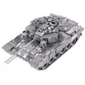 Puzzle metalowe model 3D - Czołg T-90A piececool