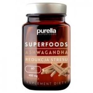 Purella Superfoods Ashwagandha Suplement diety 60 kaps.