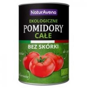 NaturaVena Pomidory całe bez skórki Zestaw 2 x 400 g Bio