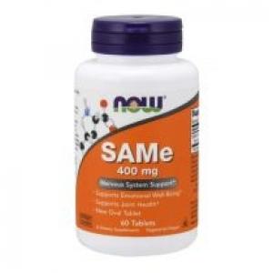 Now Foods SAMe - S-Adenozylo L-Metionina 400 mg Suplement diety 60 tab.
