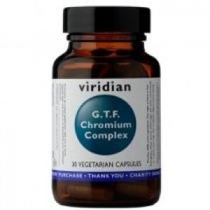 Viridian GTF Chrom - suplement diety 30 kaps.