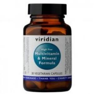 Viridian High Five Multivit & Mineral Formula - suplement diety 30 kaps.