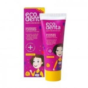 Ecodenta Raspberry Flavoured Toothpaste For Kids pasta do zębów dla dzieci o smaku malinowym 75 ml