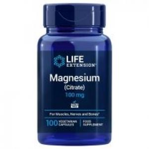Life Extension Magnesium Citrate - Magnez 100 mg EU Suplement diety 100 kaps.