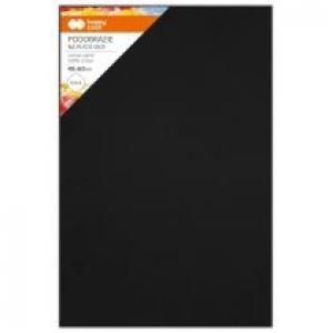 Happy Color Podobrazie bawełniane 40x60, impregnowane czarne, MDF 4 mm 40x60 cm czarne