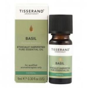 Tisserand Aromatherapy Olejek z Bazylii Basil Ethically Harvested 9 ml