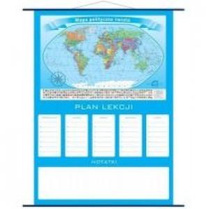 ArtGlob Plan lekcji Mapa Świat Polityczny