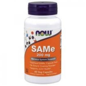 Now Foods SAMe - S-Adenozylo L-Metionina 200 mg Suplement diety 60 kaps.