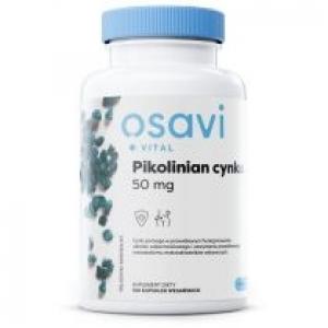 Osavi Pikolinian cynku 50 mg Suplement diety 120 kaps.