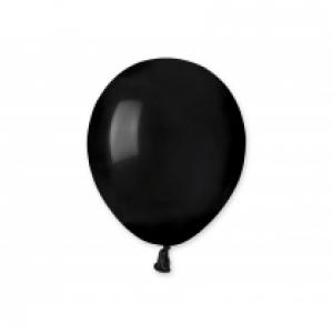 Godan Balony pastelowe 13 cm czarne 100 szt.
