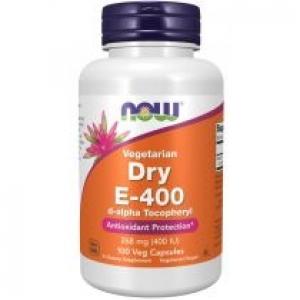 Now Foods Witamina E-400 Dry Suplement diety 100 kaps.