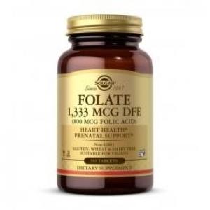 Solgar Folate 1333 mcg DFE (800 mcg Folic Acid) Suplement diety 250 tab.