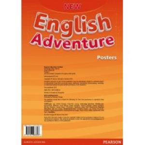 New English Adventure 3. Zestaw plakatów