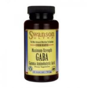Swanson GABA 750 mg Suplement diety 60 kaps.