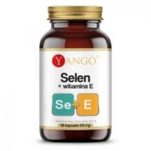 Yango Selen + naturalna witamina E Suplement diety 90 kaps.