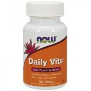 Now Foods Daily Vits - Witaminy i Minerały Suplement diety 100 tab.