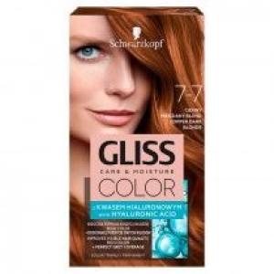Schwarzkopf Gliss Color krem koloryzujący do włosów 7-7 Ciemny Miedziany Blond