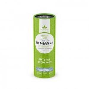Ben&Anna Natural Soda Deodorant naturalny dezodorant na bazie sody sztyft kartonowy Persian Lime 40 g