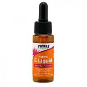Now Foods Naturalna Witamina E Suplement diety 30 ml