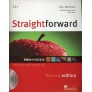Straightforward Second Edition. Intermediate. Zeszyt ćwiczeń z kluczem