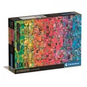 Puzzle 1000 el. Compact Colorboom Collection Clementoni