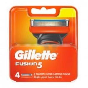 Gillette Fusion wymienne ostrza do maszynki do golenia 4 szt.