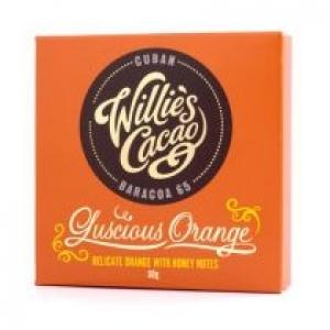 Willies Cacao Czekolada pomarańczowa 65% Luscious Orange Kuba 50 g