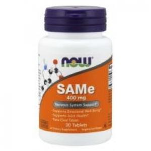 Now Foods SAMe - S-Adenozylo L-Metionina 400 mg Suplement diety 30 tab.