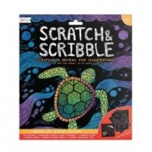 Zdrapywanki Scratch & Scribble Podwodny świat Ooly