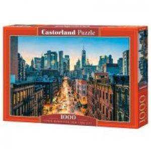Puzzle 1000 el. Lower Manhattan, New York City Castorland