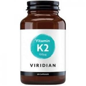 Viridian Witamina K2 (MK-7) 100ug - suplement diety 60 kaps.