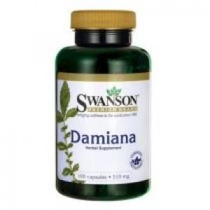 Swanson Full Spectrum Damiana 510 mg Suplement diety 100 kaps.