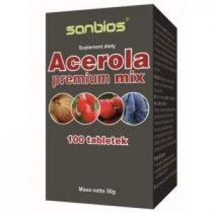 Sanbios Acerola Premium Mix Suplement diety 100 tab.