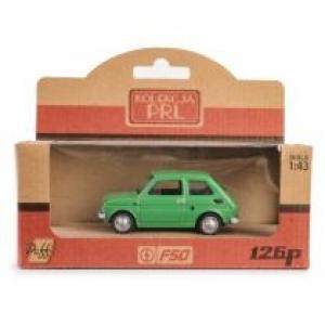 Kolekcja PRL Fiat 126p zielony Daffi