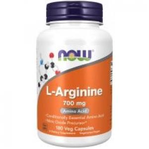 Now Foods L-Arginine Suplement diety 180 kaps.