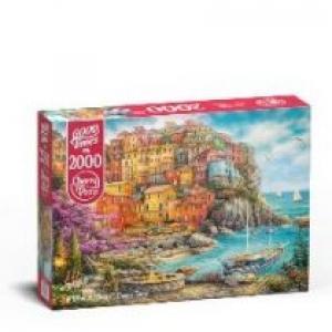 Puzzle 2000 el. A Beautiful Day at Cinque Terre 50071 CherryPazzi