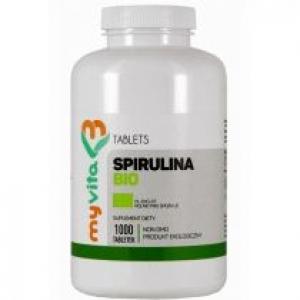 MyVita Spirulina 250 Mg Suplement diety 1000 tab. Bio