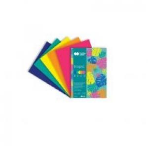 Happy Color Blok Deco Tropic A4 20 arkuszy, 5 kolorów, 170 g/m2 20 kartek