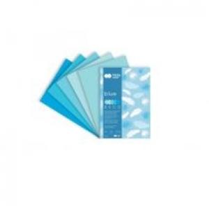 Happy Color Blok Deco Blue, 5 kolorów, A4, 170g, 20 arkuszy 170 g 20 kartek