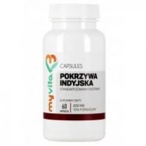 MyVita Pokrzywa indyjska 200 mg (10% forskoliny) - suplement diety 60 kaps.