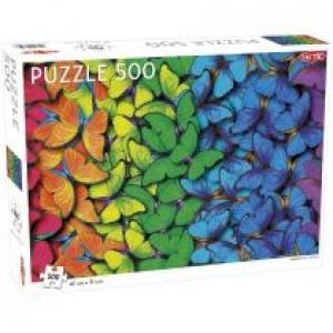 Puzzle 500 el. Rainbow Butterflies Tactic