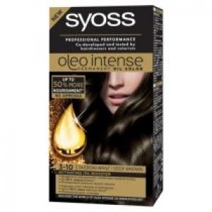 Syoss Oleo Intense farba do włosów trwale koloryzująca z olejkami 3-10 Głęboki Brąz