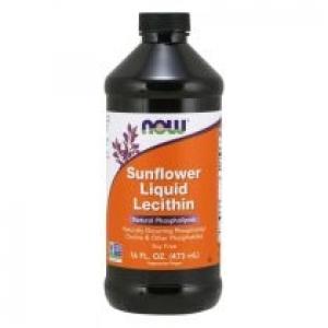 Now Foods Sunflower Liquid Lecithin Suplement diety