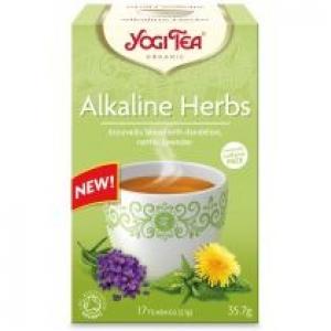 Yogi Tea Herbatka zioła alkaliczne (alkaline herbs) 17 x 2.1 g Bio