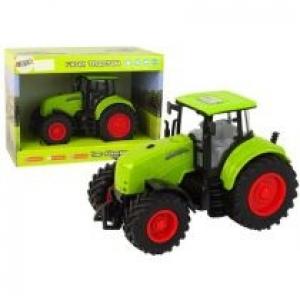 Traktor dźwięk i światło zielony Leantoys