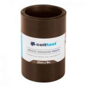 Cellfast Obrzeże ogrodowe proste 20 cm x 9,0 m zestaw 6 szt.